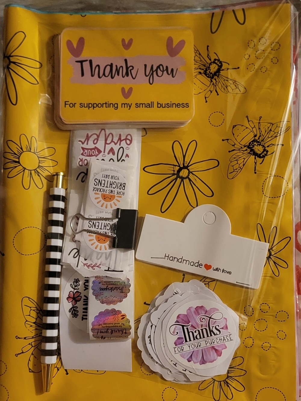 Thank You Sticker & Packaging Kit - Picture 2 of 2